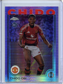 2024-25 Topps Chrome UEFA Club Comps Chido Obi Violet Prism 210/299