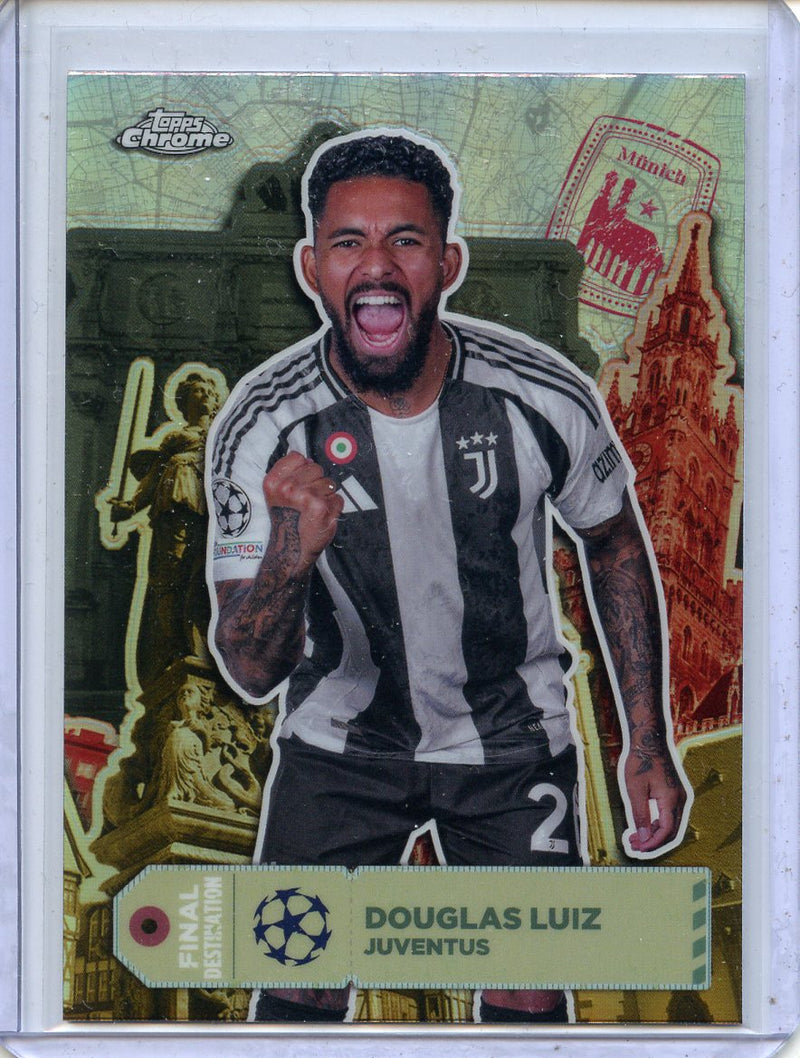2024-25 Topps Chrome UEFA Club Comps Douglas Luiz Final Destination