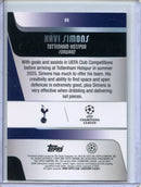 2025-26 Topps Chrome UEFA Club Comps Xavi Simons Prism