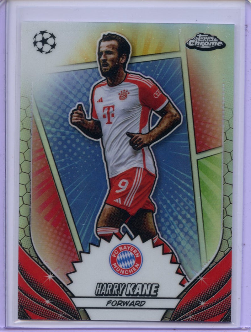 2023-24 Topps Chrome UEFA Harry Kane Hero Variations