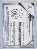 2021-22 Topps Chrome UEFA CL Antony Blue Lava Refractor