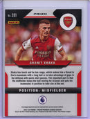 2021-22 Panini Prizm Premier League Granit Xhaka Green Mojo Prizm