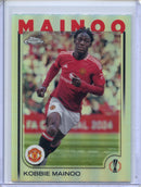 2024-25 Topps Chrome UEFA Club Comps Kobbie Mainoo Refractor