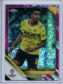 2021-22 Topps Chrome UEFA CL Ansgar Knauff Pink Mini-Diamond Refractor 129/175