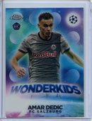 2022-23 Topps Chrome UEFA Amar Dedic Wonderkids