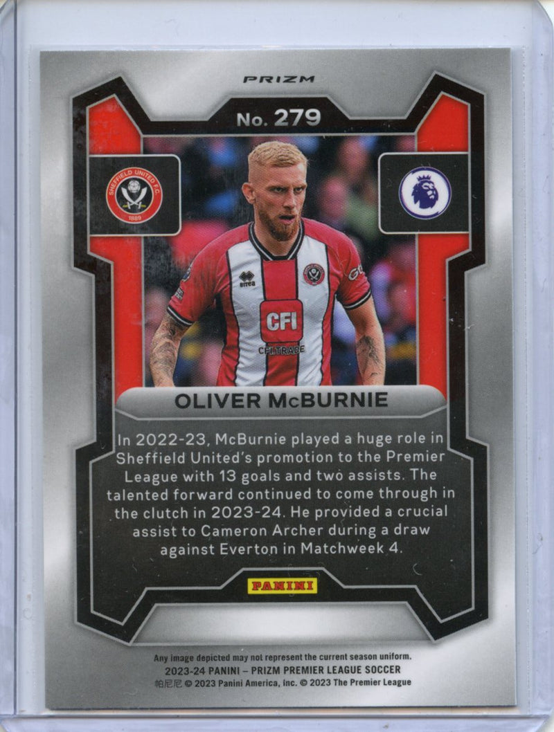 2023-24 Prizm Premier League Oliver McBurnie Breakaway Prizm