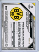 2021-22 Topps Chrome UEFA CL Ansgar Knauff Pink Mini-Diamond Refractor 129/175