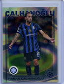 2024-25 Topps UEFA CC Hakan Calhanoglu Rain Drops
