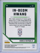 2024-25 Donruss In-Beom Hwang Optic Holo