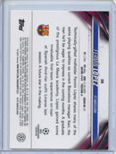 2023-24 Topps Chrome UEFA Fermín Lopez Aqua Prism Refractor