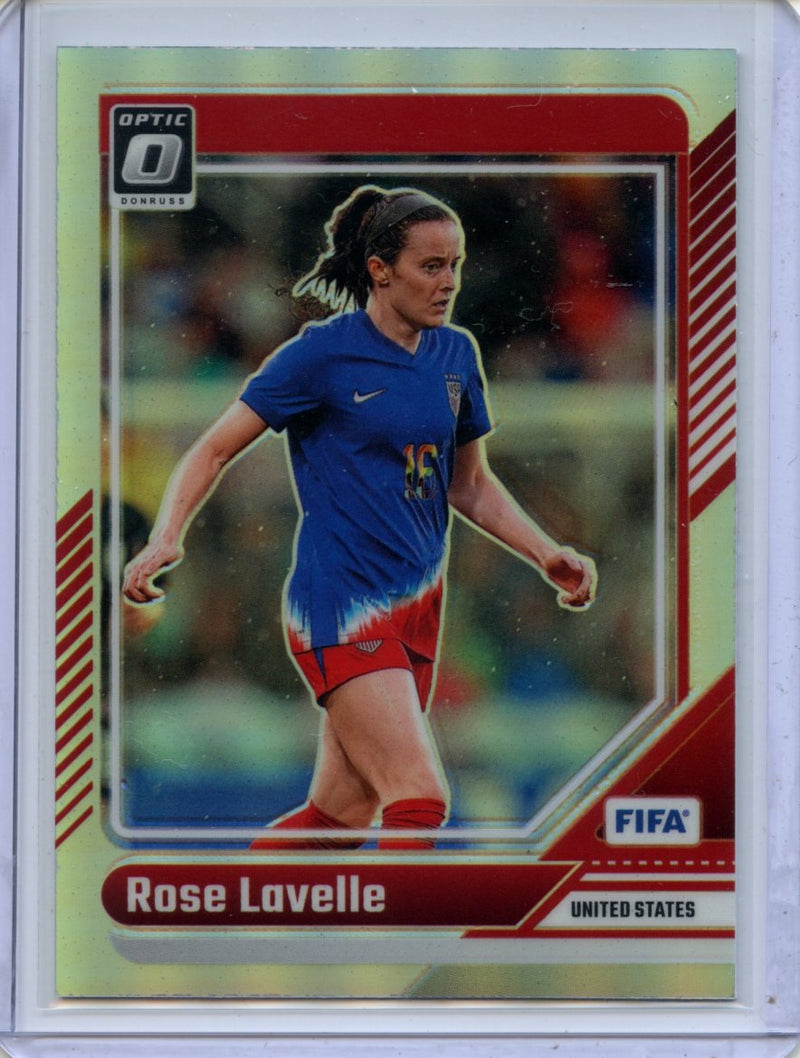 2024-25 Donruss Rose Lavelle Optic Holo