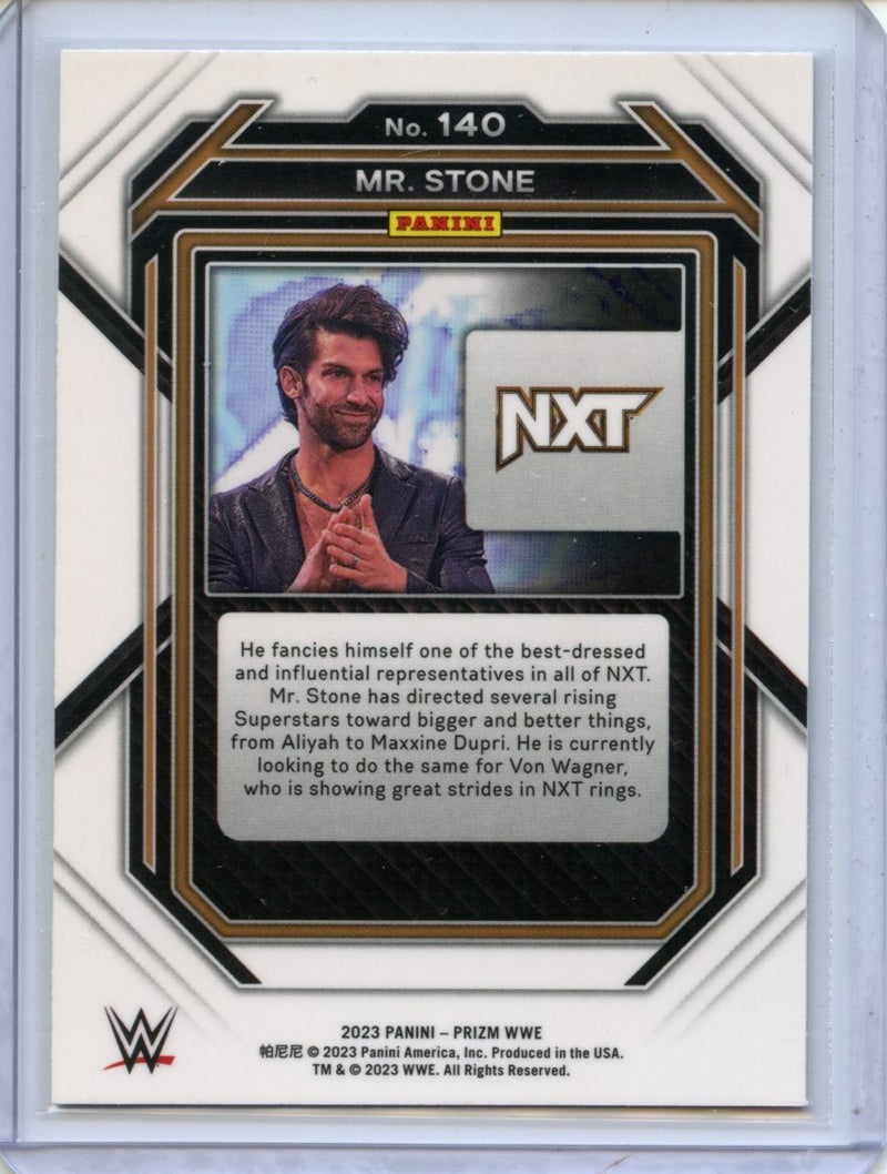 2023 Prizm WWE MR. Stone