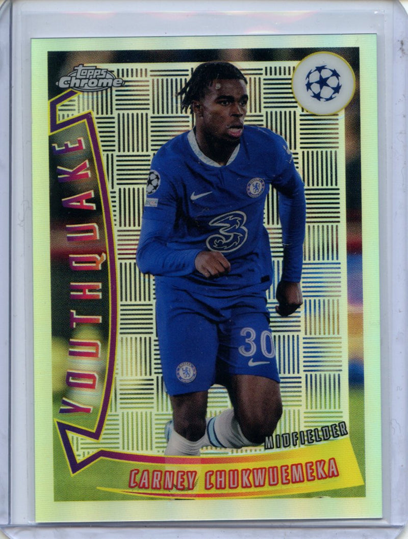 2022-23 Topps Chrome UEFA Carney Chukwuemeka Youthquake