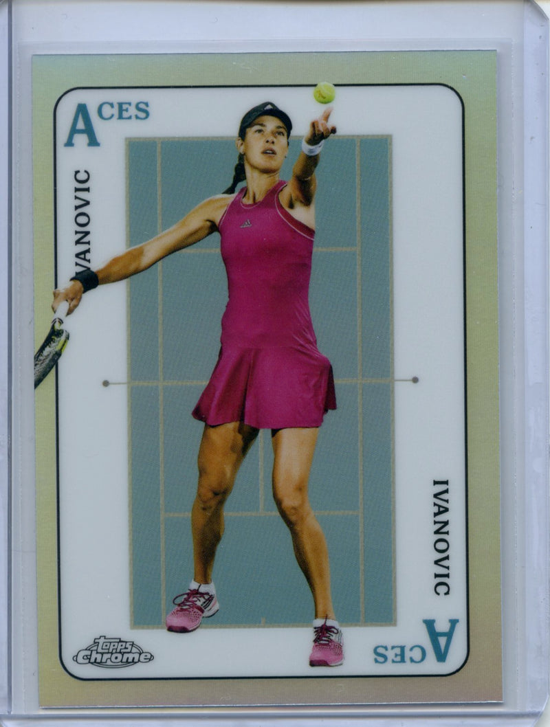 2021 Topps Chrome Tennis Ana Ivanovic Aces