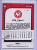 2019-20 Hoops Premium Jeff Teague Green Prizm