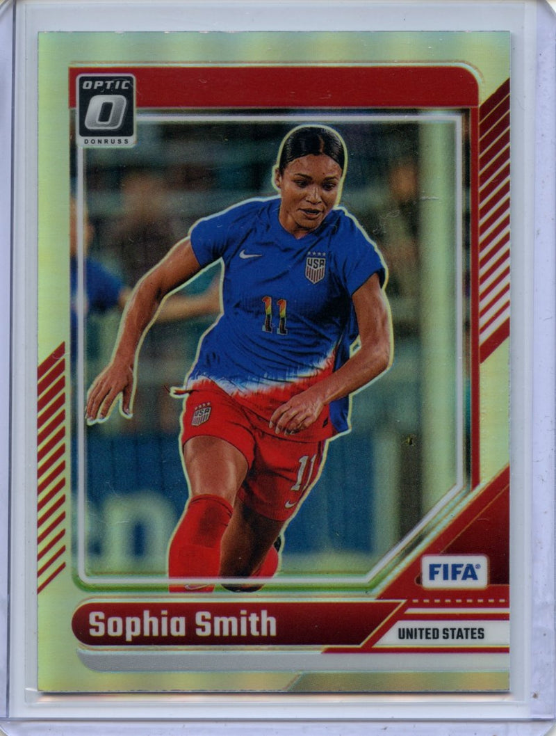 2024-25 Donruss Sophia Smith Optic Holo