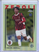 2024-25 Topps Chrome UEFA Club Comps Kevin Zeroli Refractor