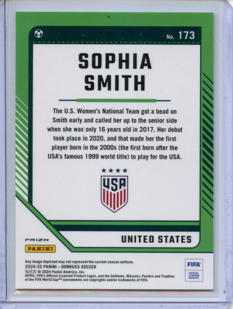 2024-25 Donruss Sophia Smith Optic Holo