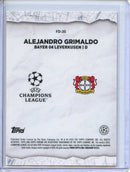 2024-25 Topps Chrome UEFA Club Comps Alejandro Grimaldo Final Destination