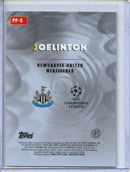 2025-26 Topps Chrome UEFA Club Comps Joelinton Power Players