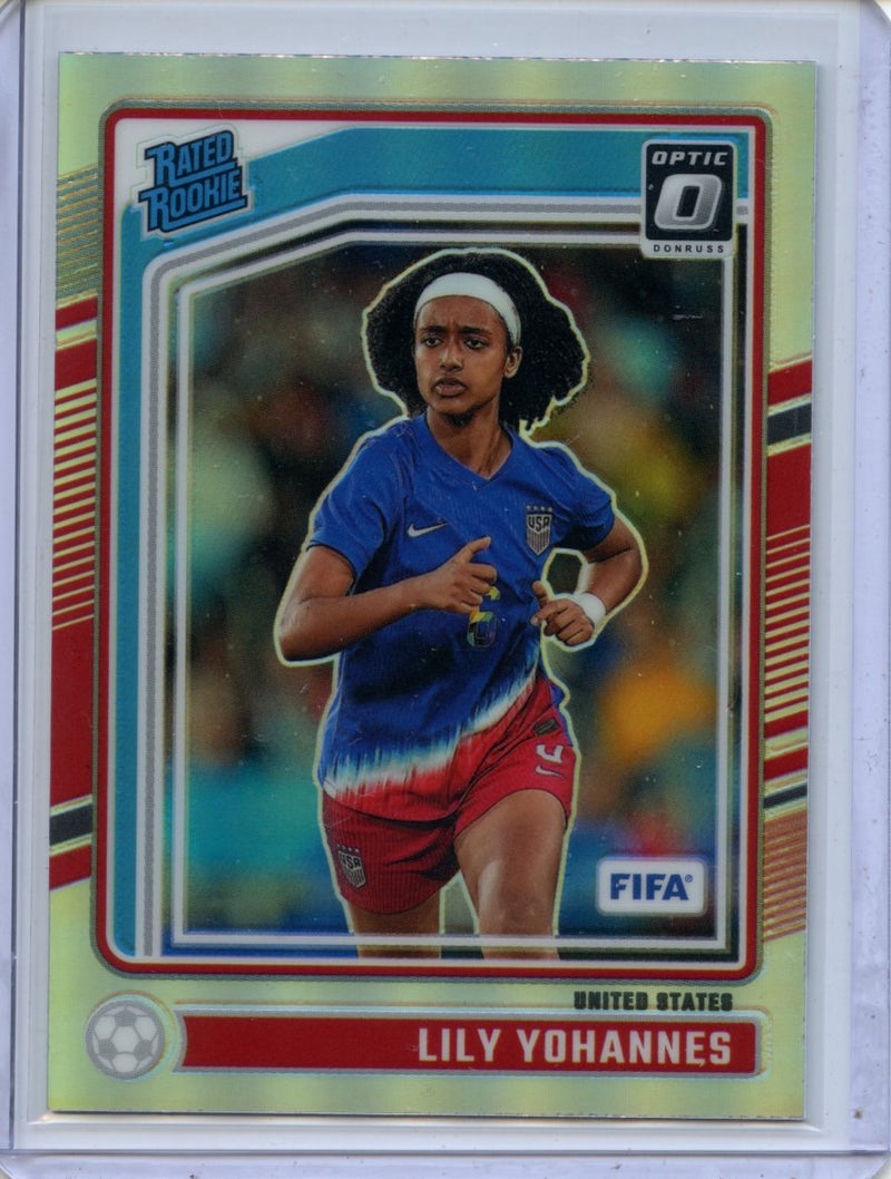 2024-25 Donruss Lily Yohannes Optic Holo