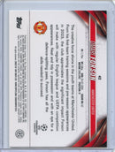 2023-24 Topps Chrome UEFA Omari Forson Aqua Prism Refractor