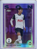 2024-25 Topps Chrome UEFA Club Comps Heung-Min Son Violet Prism 24/299