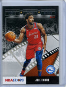 2019-20 NBA Hoops Joel Embiid Lights Camera Action