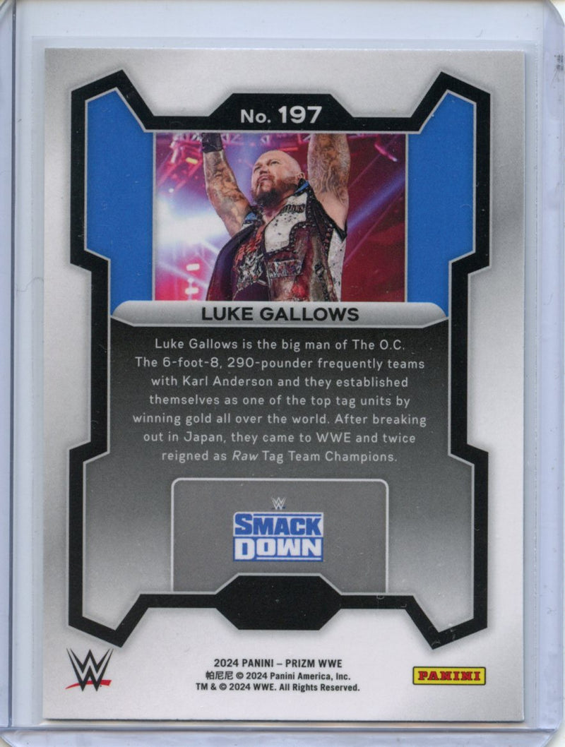 2024 Prizm WWE Luke Gallows