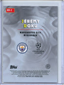 2025-26 Topps Chrome UEFA Club Comps Jeremy Doku Power Players