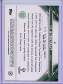 2023-24 Topps Chrome UEFA Yuki Kobayashi Gold Refractor 15/50