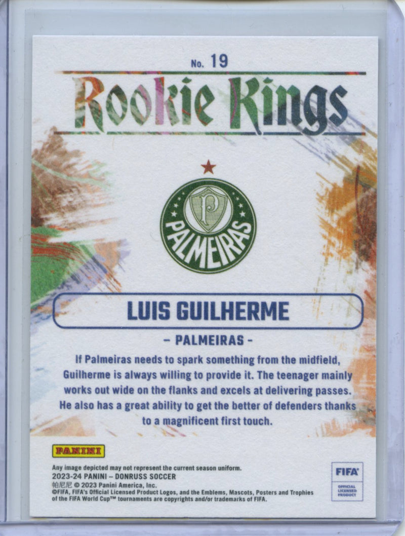 2023-24 Donruss FIFA Luis Guilherme Rookie Kings
