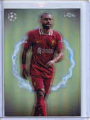 2024-25 Topps Chrome UEFA Club Comps Mohamed Salah Circle of Power