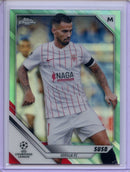 2021-22 Topps Chrome UEFA CL Suso Aqua Refractor 159/199