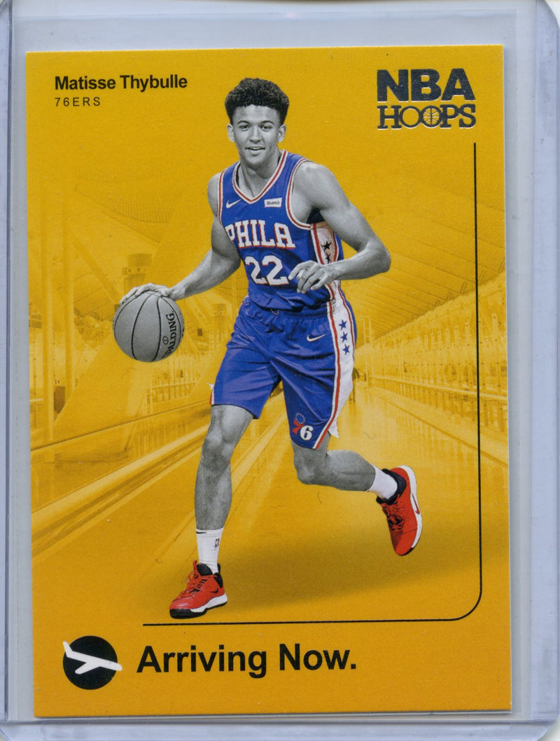 2019-20 NBA Hoops Matisse Thybulle Arriving Now