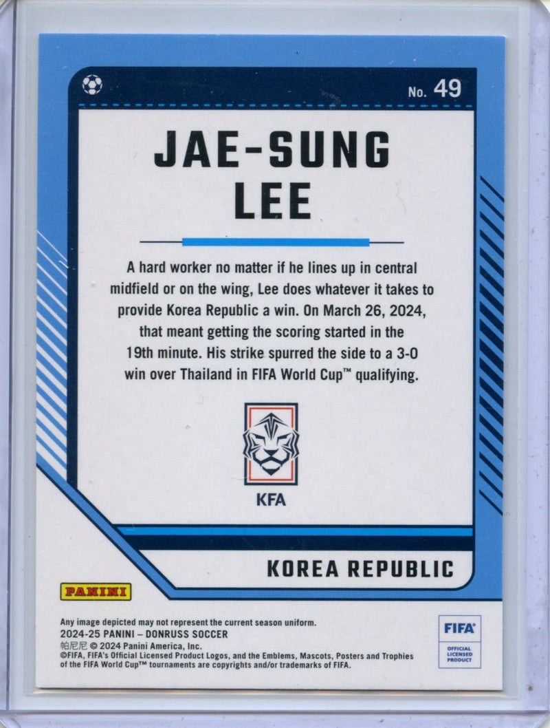 2024-25 Donruss Jae-Sung Lee Silver