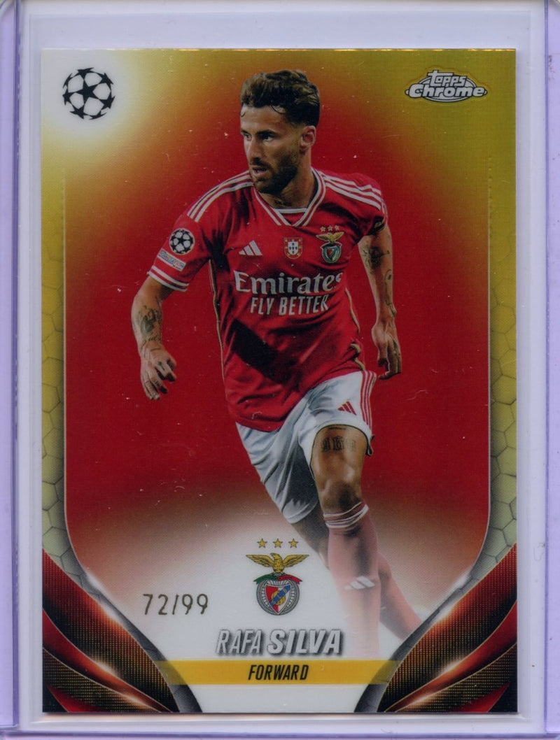 2023-24 Topps Chrome UEFA Rafa Silva Color Match 72/99