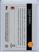 2024-25 Topps Chrome UEFA Club Comps Yunus Musah Violet Prism 28/299