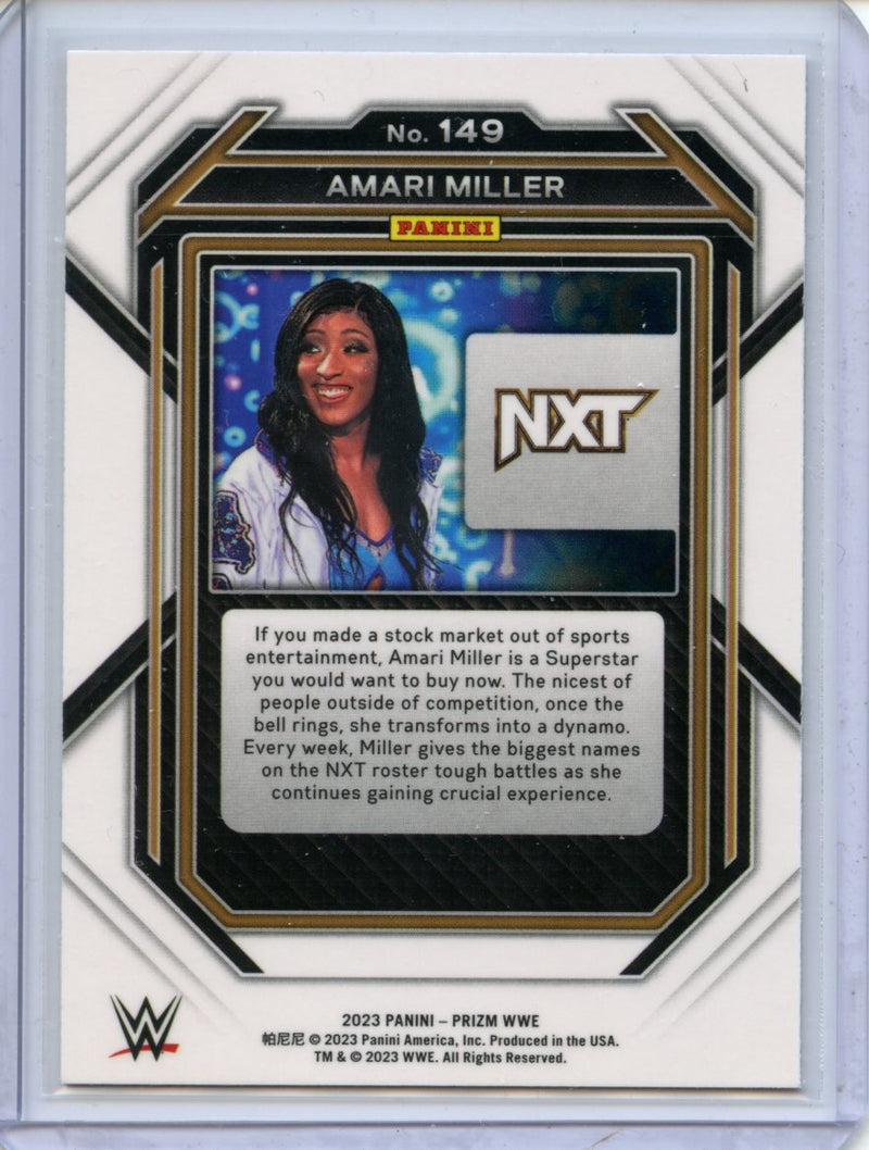 2023 Prizm WWE Amari Miller