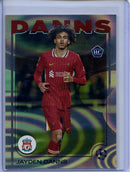 2024-25 Topps UEFA CC Jayden Danns Rain Drops