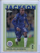 2024-25 Topps Chrome UEFA Club Comps Nicolas Jackson Refractor