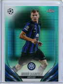 2023-24 Topps Chrome UEFA Nicolo Barella Aqua Prism Refractor