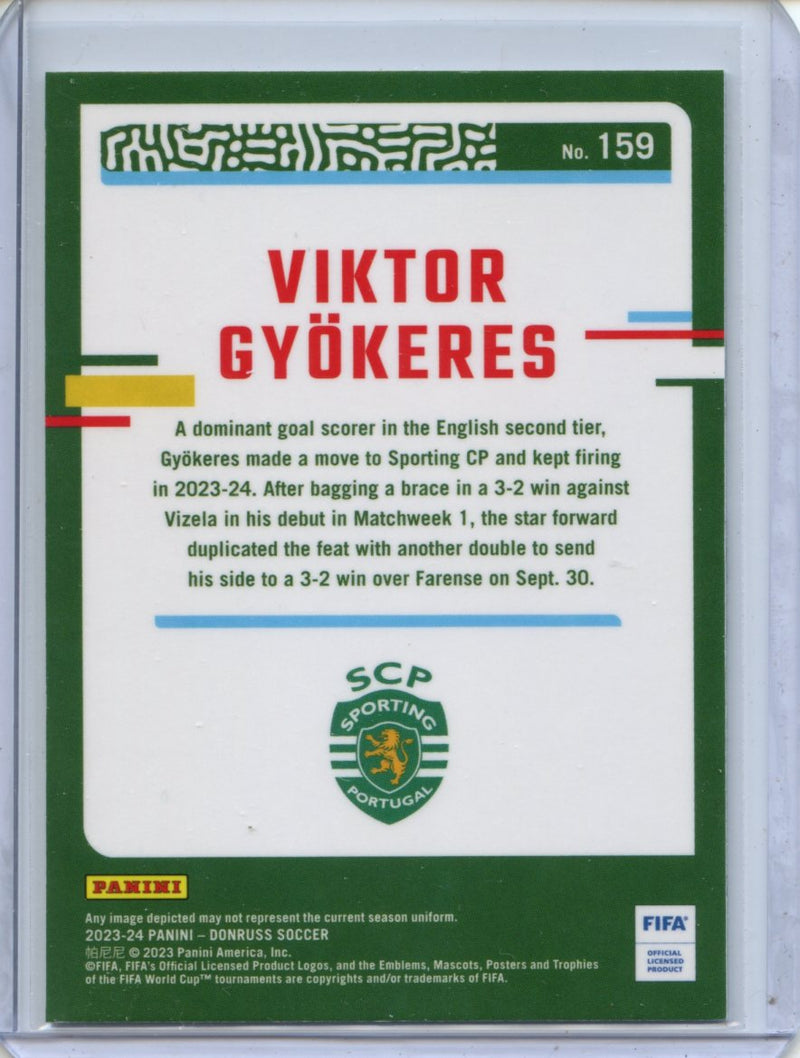 2023-24 Donruss FIFA Viktor Gyokeres Optic