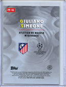 2025-26 Topps Chrome UEFA Club Comps Giuliano Simeone Power Players