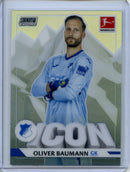 2021-22 Topps Bundesliga Stadium Club Chrome Oliver Baumann Club Icon