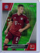 2021-22 Topps Chrome Bundesliga Soccer Joshua Kimmich Green Wave Refractor 15/99