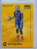 2019-20 NBA Hoops Sekou Doumbouya Arriving Now
