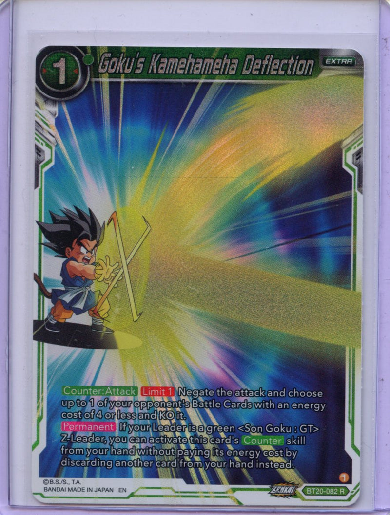 Goku's Kamehameha Deflection - Power Absorbed BT20-082 R Foil