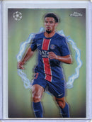 2024-25 Topps Chrome UEFA Club Comps Warren Zaire-Emery Circle of Power