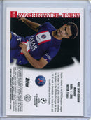 2022-23 Topps Chrome UEFA Warren Zaire-Emery Youthquake